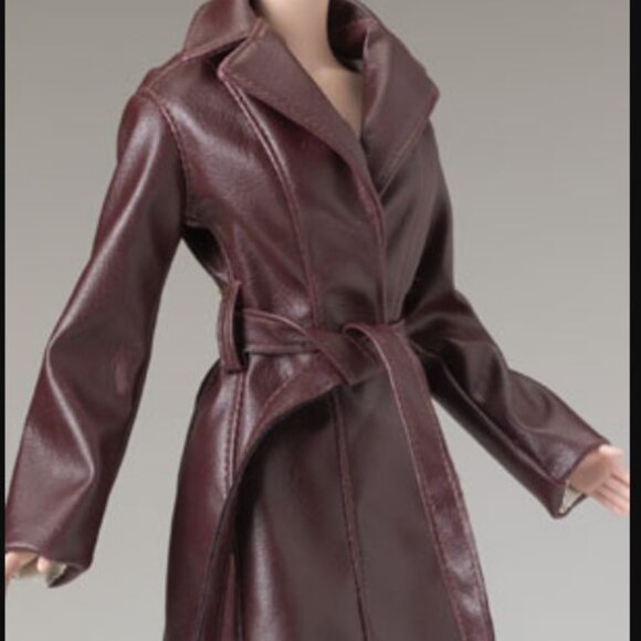 Tonner Tyler Wentworth Cognac Leather 3pc Set, for 16" Fashion Doll